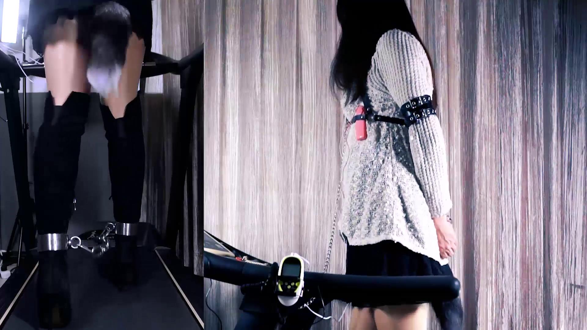 高跟遇到跑步机 被尾巴、TD、电击器、金属铐镣与皮革折磨着的过膝高跟靴[00-01-22][20.jpg